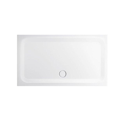 Bette Receveur de douche Acier émaillé à paroi épaisse 160x80x3.5cm Rectangulaire Blanc