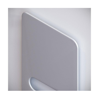 Vasco ONI O-P-EL elektrische designradiator aluminium met handdoekuitsparing 1800x500mm 1000W bruin zwart (RAL9826)