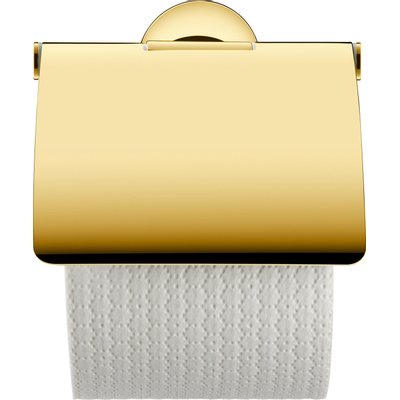 Duravit Starck T Toiletrolhouder - 125x125x131mm - gepolijst goud (rvs)