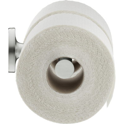 Duravit Starck T Porte-papier toilette - double - sans couvercle - Inox brossé