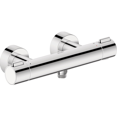 Duravit Thermostatarmaturen Douchekraan - thermostatisch - zonder omstel koppelingen - HOH=15cm - glans chroom