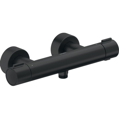 Duravit Thermostatarmaturen Douchekraan - thermostatisch - zonder omstel koppelingen - HOH=15cm - mat zwart