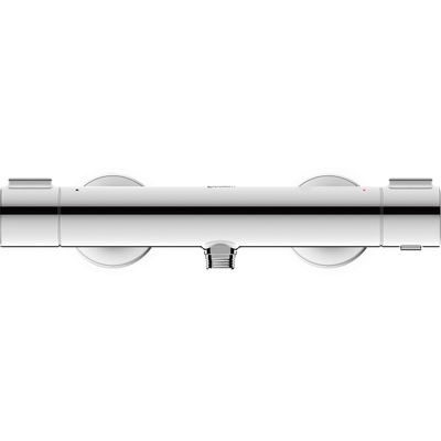 Duravit Thermostatarmaturen Douchekraan - thermostatisch - zonder omstel koppelingen - HOH=15cm - glans chroom