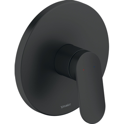 Duravit Wave Douchemengkraan - inbouw - eengreeps - mat zwart