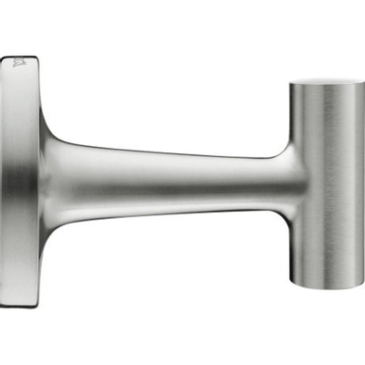 Duravit Starck T Handdoekhaak - rond - geborsteld RVS