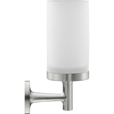 Duravit Starck T Tandenborstelhouder - matglas - geborsteld RVS (zwart)