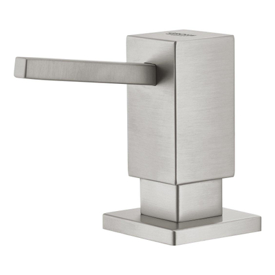 GROHE Cube Distributeur de savon - encastrable - super acier