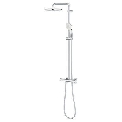 Grohe Tempesta System 250 opbouw regendoucheset – thermostatisch – Ø25 cm hoofddouche – handdouche – chroom