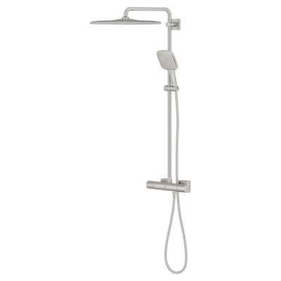 Grohe Rainshower smartactive 310 cube système de douche mono carré 9,5l/m supersteel