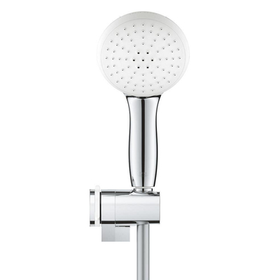 Grohe Tempesta 110 Support pommeau de douche - Ø11cm - 3 jets - 8.0l/min - réglable - 175cm - chrome