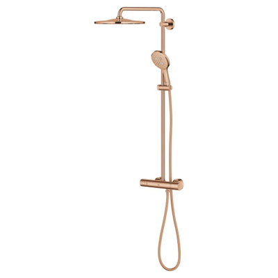 Grohe Rainshowersmartactive 310 système de douche mono rond 9,5 l/min warm sunset