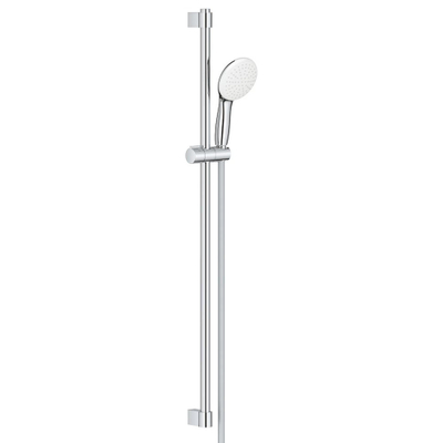 GROHE Tempesta 110 Ensemble barre de douche - 90cm - douchette à main ronde - 1 jet - flexible de douche lisse - chrome