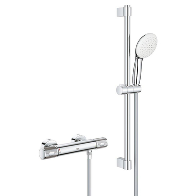 Grohe Grohtherm 1000 Performance Ensemble de douche Comfort - 60cm - avec raccords - Chrome