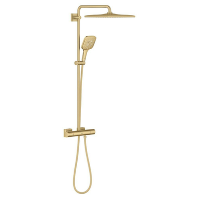 Grohe Rainshower smartactive 310 cube système de douche mono carré cool sunrise geb.