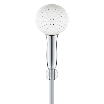 Grohe Tempesta 110 Handdoucheset - diameter 11cm - 2 straalsoorten - 7.4l/min - niet verstelbaar - 125cm - chroom