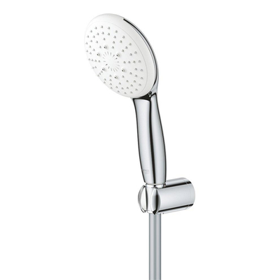 Grohe Tempesta 110 Support pommeau de douche - Ø11cm - 3 jets - 7.4l/min - non réglable - 150cm - chrome