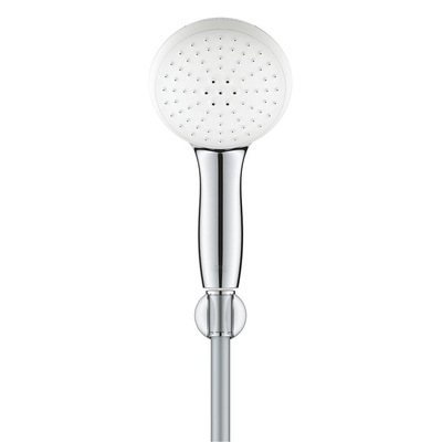 Grohe Tempesta 110 Support pommeau de douche - Ø11cm - 2 jets - 5.6l/min - non-réglable - 125cm - chrome