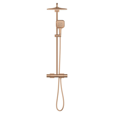 Grohe Rainshower smartactive 310 cube douchesysteem mono vierkant warm sunset geb.