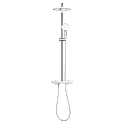 Grohe Tempesta System 250 opbouw regendoucheset – thermostatisch – Ø25 cm hoofddouche – handdouche – chroom