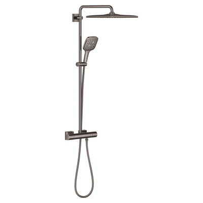 Grohe Rainshower smartactive 310 cube Douche pluie - Mono - carré - 9.5l/min - Hard graphite