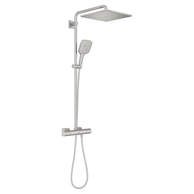 Grohe Rainshower smartactive 310 cube système de douche mono carré 9,5l/m supersteel