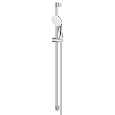 Grohe Tempesta 110 Glijstangset - 90cm - ronde handdouche - 1 straalsoort - gladde doucheslang - chroom TWEEDEKANS