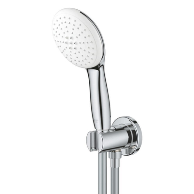 Grohe Tempesta 110 Handdoucheset - diameter 11cm - 3 straalsoorten - 7.4l/min - met rozet - 150cm - chroom