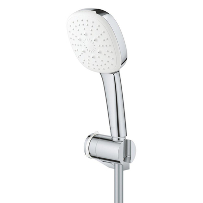 Grohe Tempesta 110 Cube Douchette à main - Ø11cm - 3 jets - réglable - 175cm - Chrome