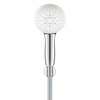 Grohe Tempesta 110 Support pommeau de douche - Ø11cm - 3 jets - 7.4l/min - non réglable - 150cm - chrome