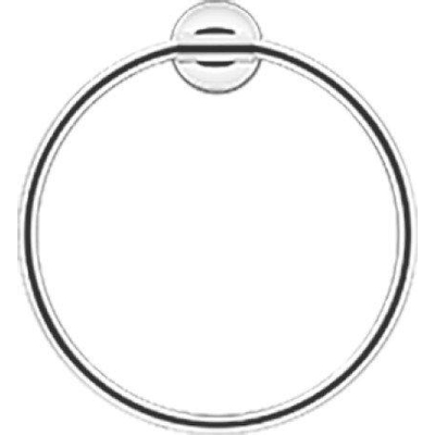 Duravit Starck T Handdoekring - diameter 21cm - geborsteld brons