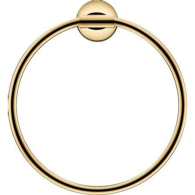 Duravit Starck T Handdoekring - diameter 21cm - gepolijst goud