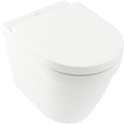 Villeroy & Boch Architectura Diepspoelcloset - zonder spoelrand staand CeramicPlus - White Alpine (glans wit)