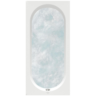 Villeroy & Boch Oberon Hydropool Comfort (HC) - 180x80cm - glans wit