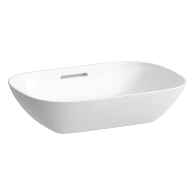 Laufen INO waskom 35x50x12cm zonder kraangat met overloop SaphirKeramik wit