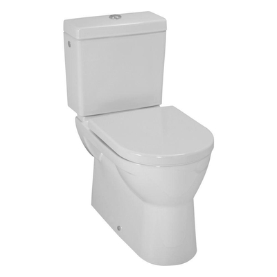 Laufen Pro WC pour Pack WC 36x67x40cm à fond plat évacuation PK. vario (70-350) 2 x 2 trous de robinet céramique blanc
