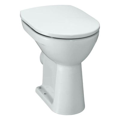 Laufen Pro cuvette au sol 47x36x45cm à chasse plate évacuation PK. rehaussée 2 x 2 trous de vis céramique blanc