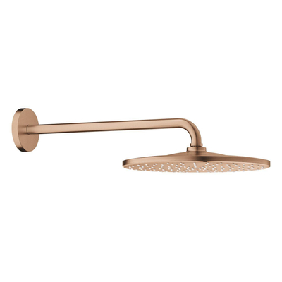 Grohe Rainshower Mono 310 Hoofddouche - 31cm - 1 straalsoort - wandarm 42.2cm - brushed warm sunset (koper)
