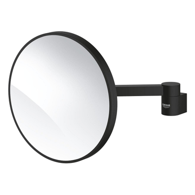 Grohe Selection Make-Up Spiegel - phantom black (zwart)