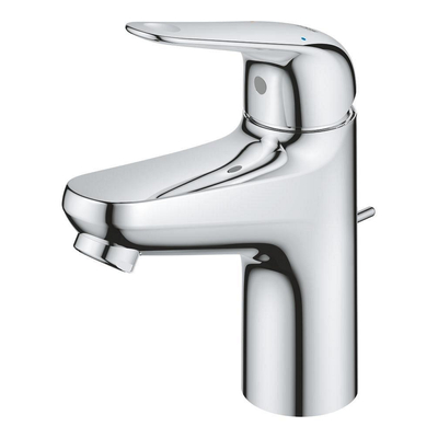 Grohe Euroeco Mitigeur lavabo - S size - avec tirette - Chrome