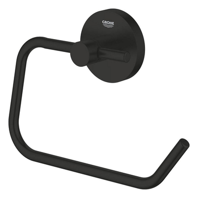 Grohe Essentials Toiletrolhouder - zonder klep - matte black (mat zwart)