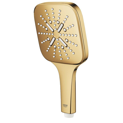 GROHE Rainshower SmartActive 130 Cube Douchette à main - 13Ø - 3 types de jets - cool sunrise