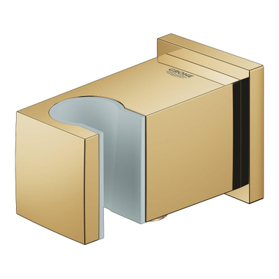 Grohe Euphoria Cube Wandaansluitbocht - met houder - cool sunrise (goud)