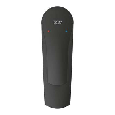 Grohe Eurosmart Wastafelmengkraan - S-size - zonder waste - matte black (mat zwart)