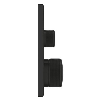 Grohe Grohtherm SmartControl Mengkraan - afdekset - thermostaat - met omstel - phantom black (zwart)