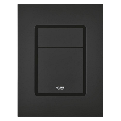 Grohe Skate Cosmopolitan S Bedieningsplaat - dualflush - phantom black (zwart)
