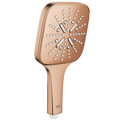 GROHE Rainshower SmartActive 130 Cube Douchette à main - 13Ø - 3 types de jets - warm sunset