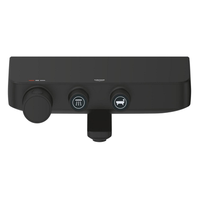 Grohe Grohtherm SmartControl Badmengkraan - thermostatisch - met omstel - phanthom black