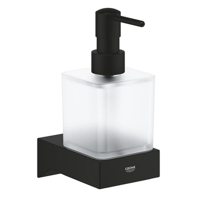 GROHE Selection Cube Distributeur de savon - 300ml - carré - phantom black