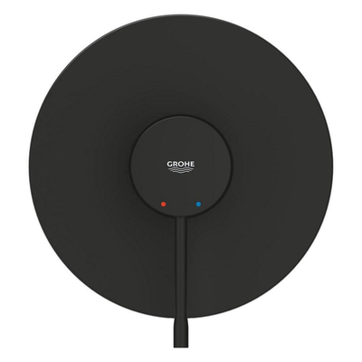 Grohe Essence Douchemengkraan - 15.8x13.6cm - zonder inbouwdeel - phantom black (zwart)