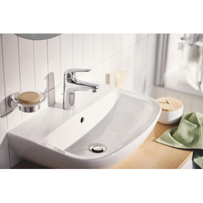 Grohe EuroPro Mitigeur lavabo - S size - avec tirette - Chrome